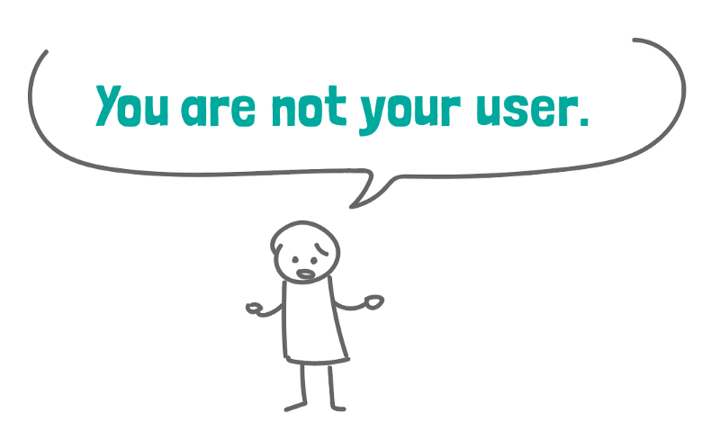 Image result for you are not your user